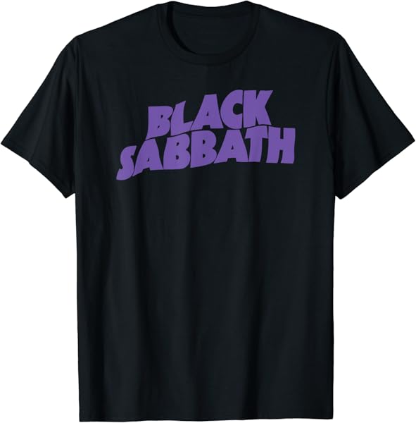 Black Sabbath Purple Logo T-Shirt
