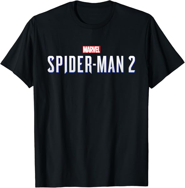 Marvel Spider-Man 2 Game Logo T-Shirt