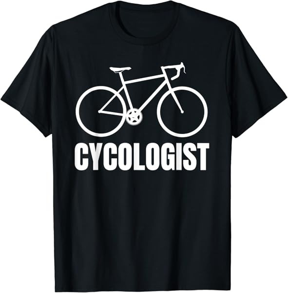Cycologist Funny Bicycle Bike Gift Short Sleeve T-Shirt