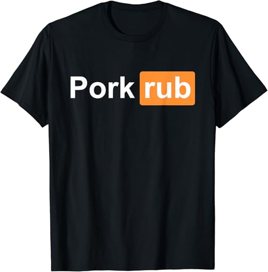 Pork rub t shirt Clearance