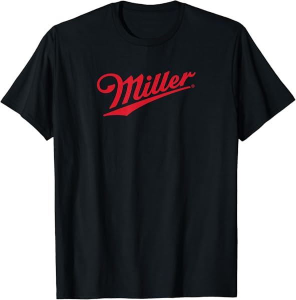 Standard Miller Script Beer T-Shirt T-Shirt