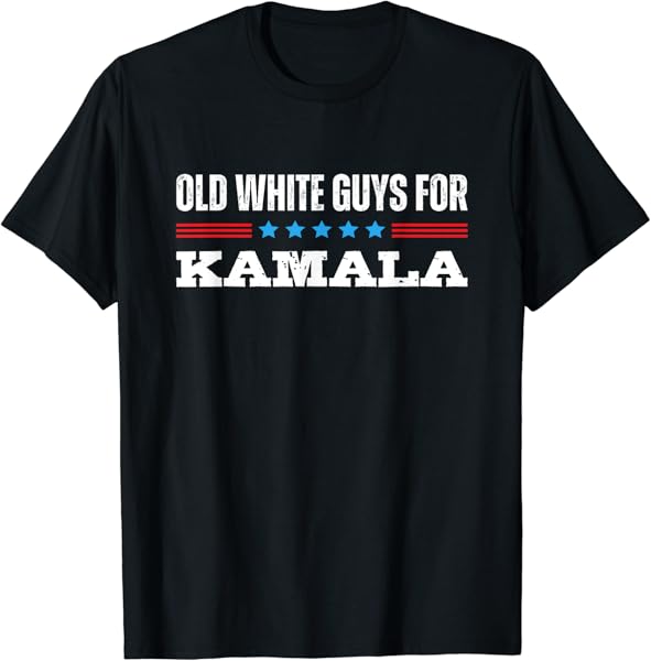 Old White Guys for Kamala Harris 2024 President Vintage T-Shirt
