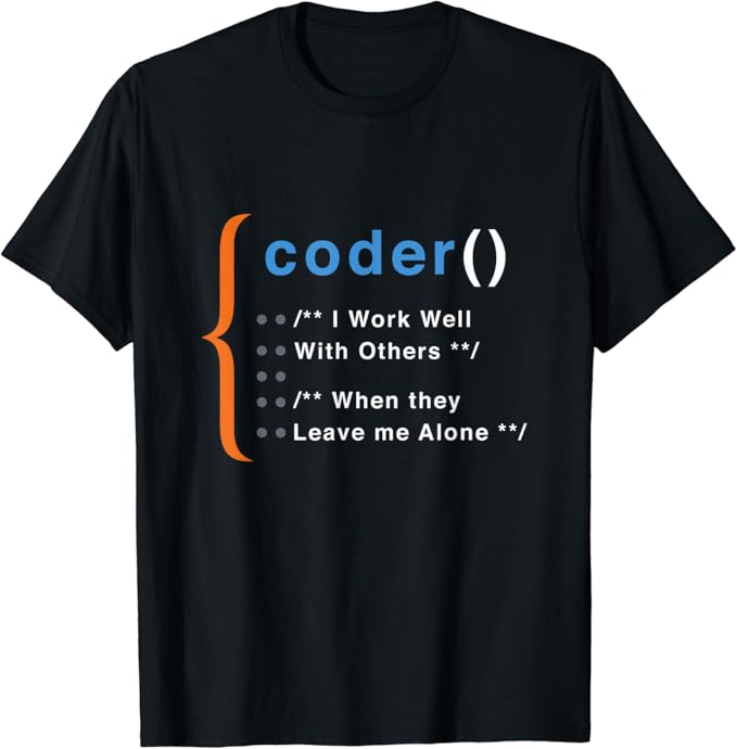 Amazon.com: Coding Computer Programming Gift T-Shirt : Clothing, Shoes ...