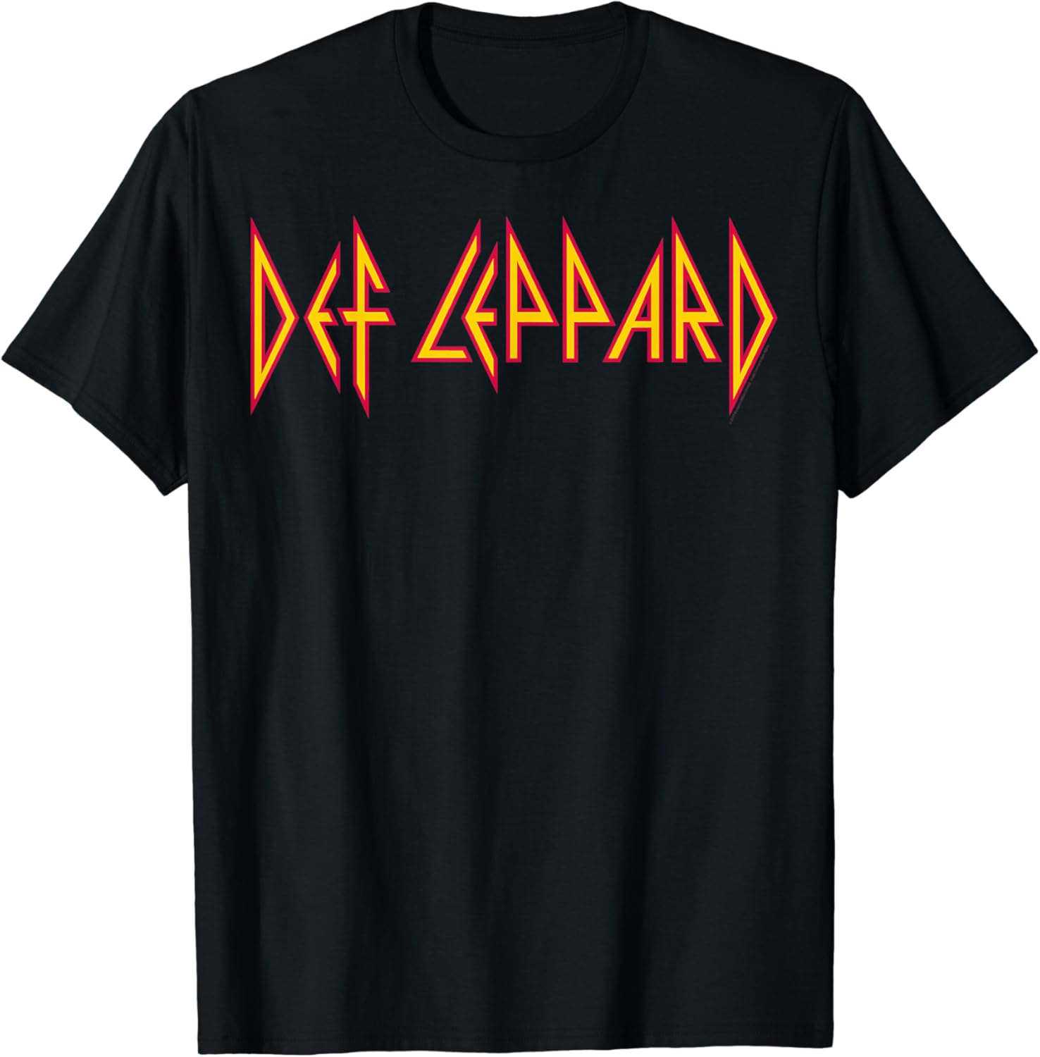 Def Leppard Classic Logo TShirt Clothing