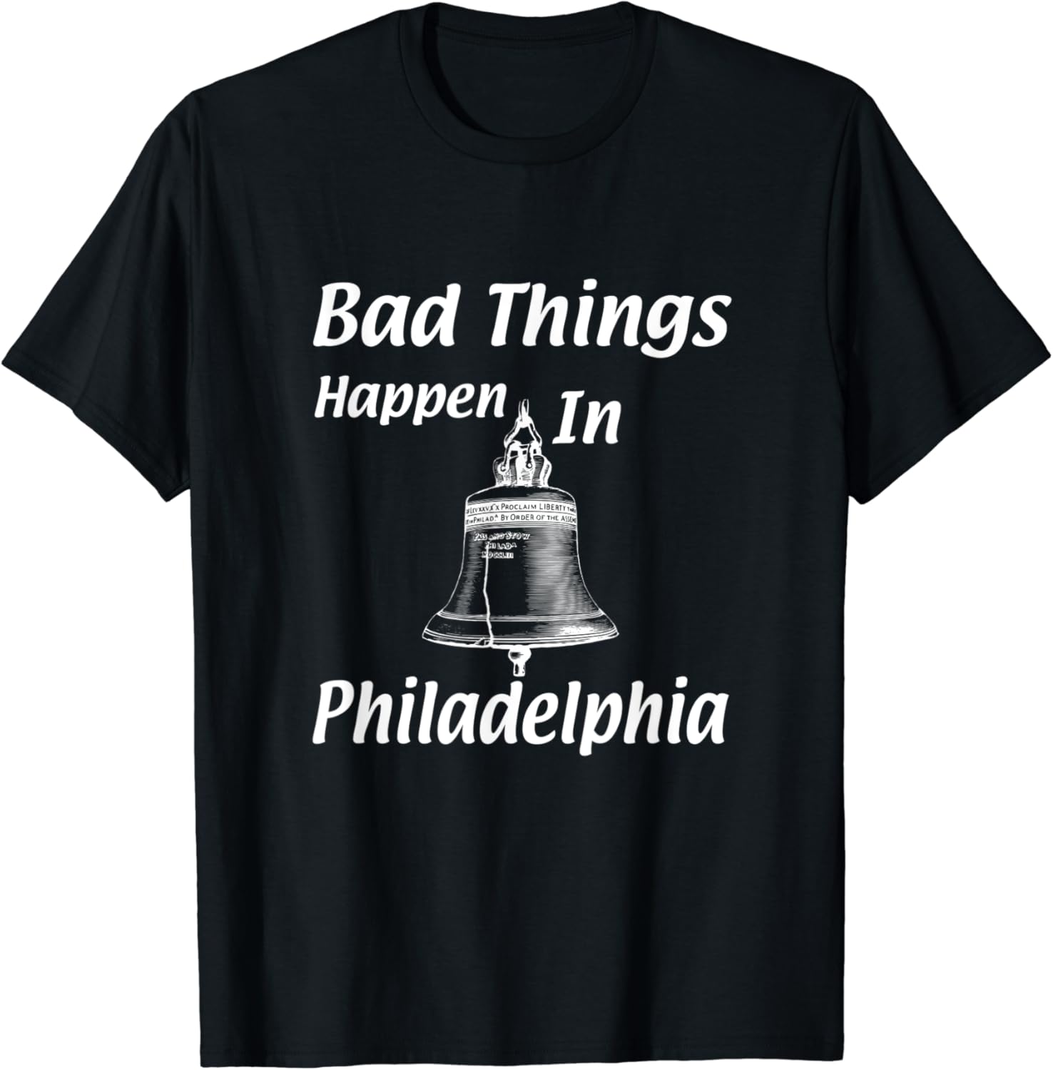 Gritty bad things happen in philadelphia shirt Gebli