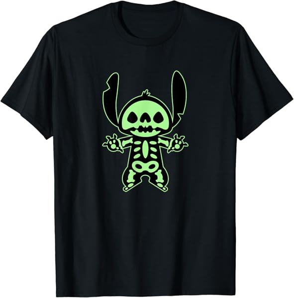 Lilo & Stitch - Halloween Neon Stitch T-Shirt