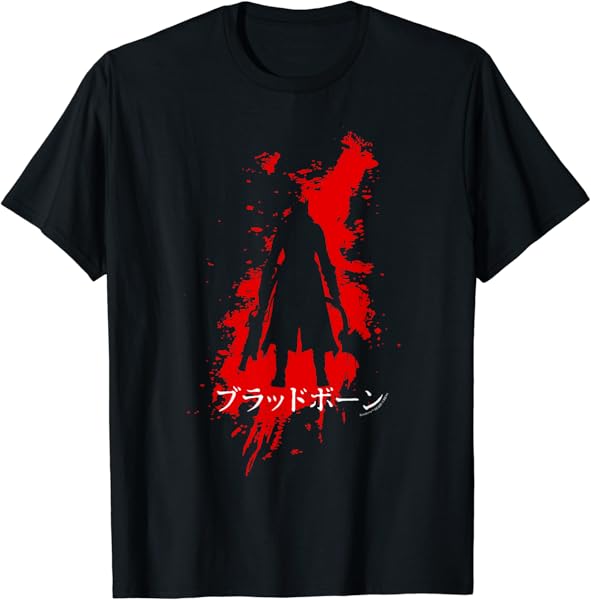 Bloodborne Splatter Kanji T-Shirt