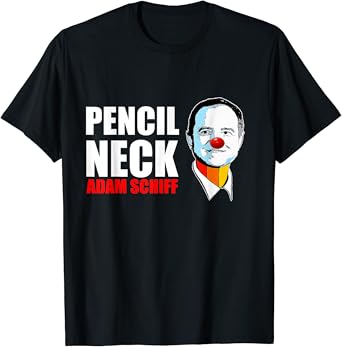 Amazon Com Vintage Pencil Neck Adam Schiff T Shirt Clothing Shoes Jewelry