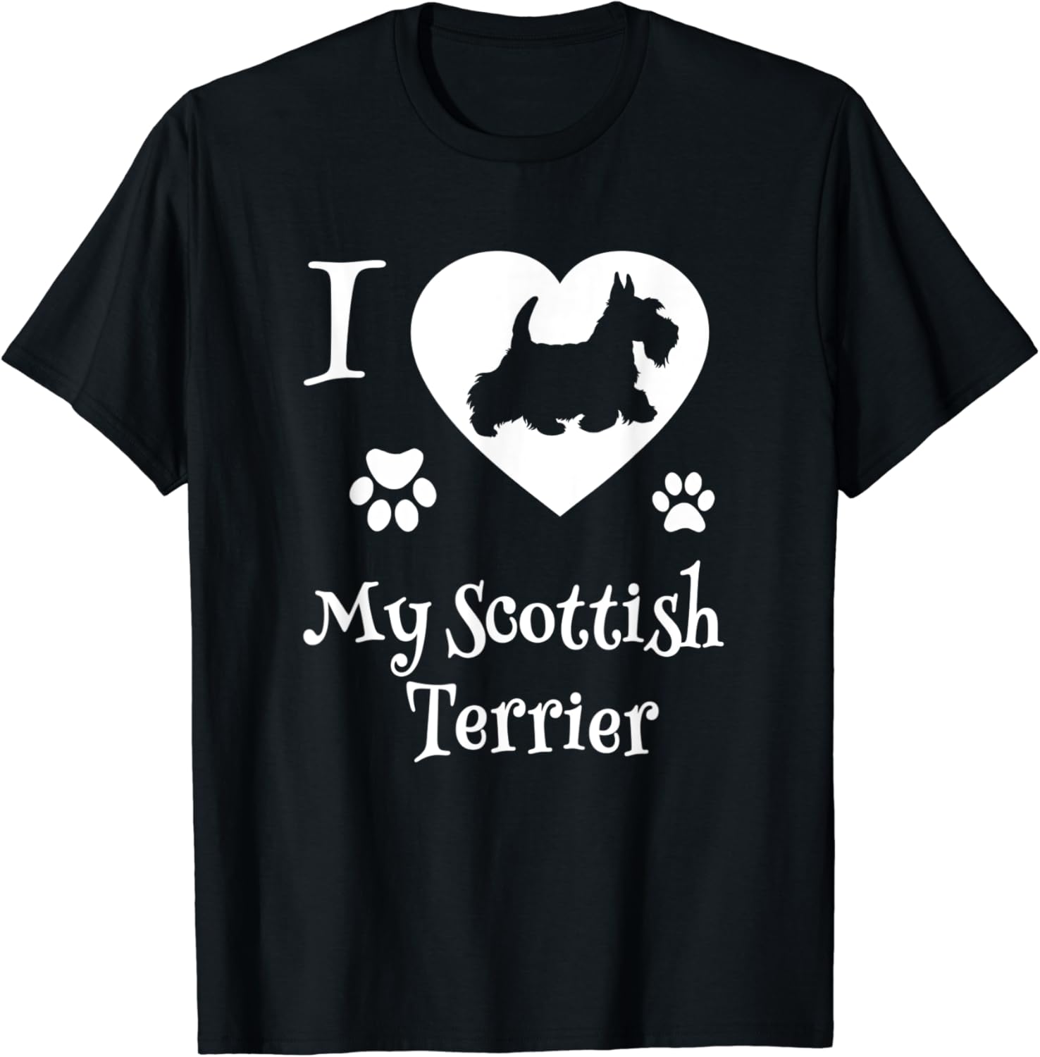 Scottish Terrier Gifts I Love My Scottish Terrier Clothing