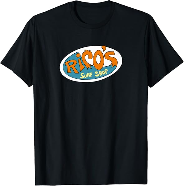 Disney Hannah Montana Rico’s Surf Shop Logo Premium T-Shirt