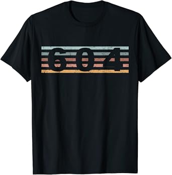 Amazon.com: 604 Area Code Retro British Columbia Canada T-Shirt : Clothing,  Shoes & Jewelry Amazon.com: 604 Area Code Retro British Columbia Canada T-Shirt : Clothing,  Shoes & Jewelry