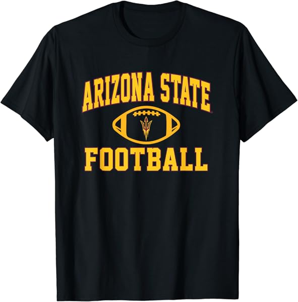 Arizona State Sun Devils Arch Football T-Shirt