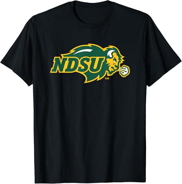 North Dakota State Bison Icon Officially Licensed T-Shirt