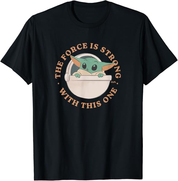 Star Wars Grogu The Force is Strong With This One T-Shirt