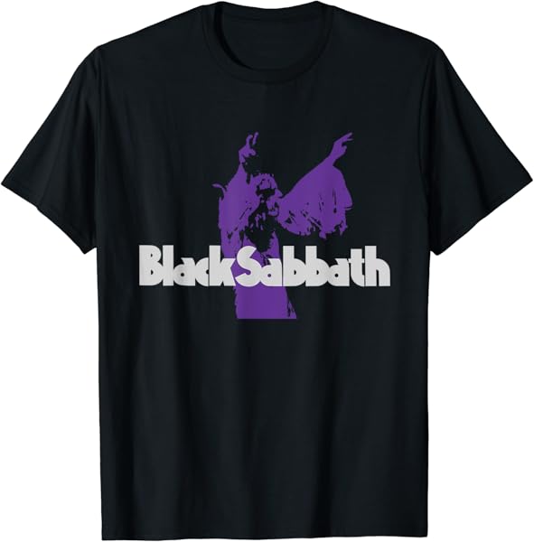 Black Sabbath Official Purple Ozzy T-Shirt