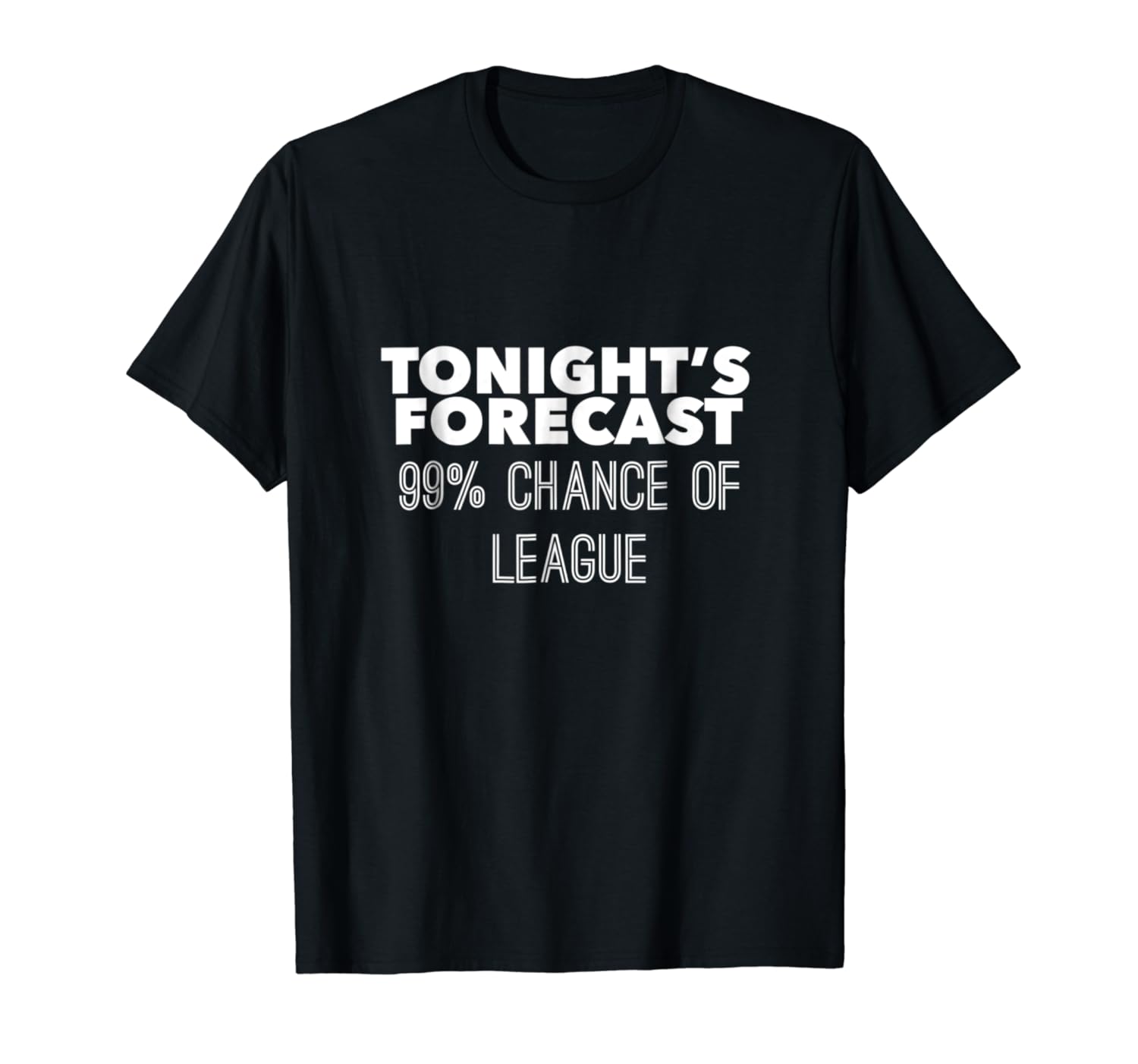 Tonight's Forecast: 99% Chance of League