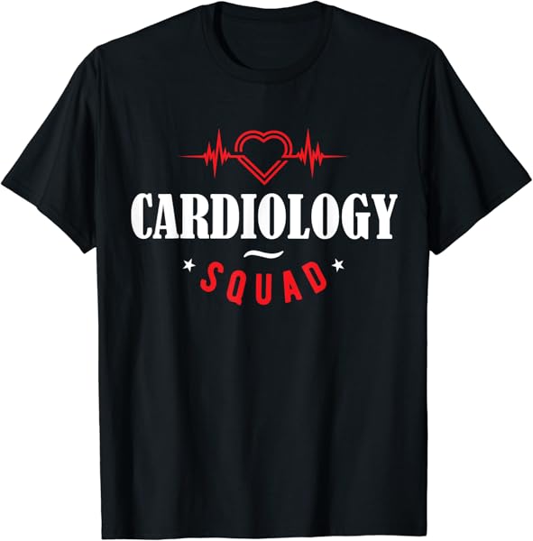 Cardiology Nurse Graphic - Cardiology Squad T-Shirt