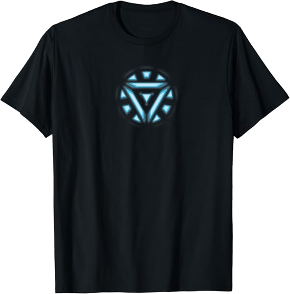Marvel Studios Iron Man Tony Stark Arc Reactor Premium T-Shirt