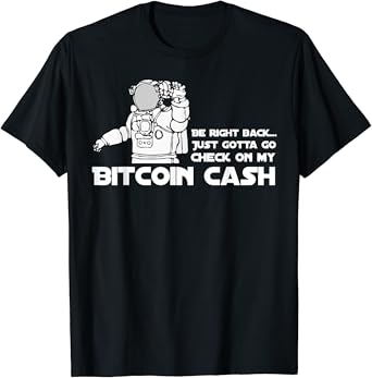 Amazon Com Bitcoin Cash Moon Shirt Bch Crypto T Shirt Clothing Shoes Jewelry