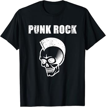 Punk rock t shirts amazon Clearance