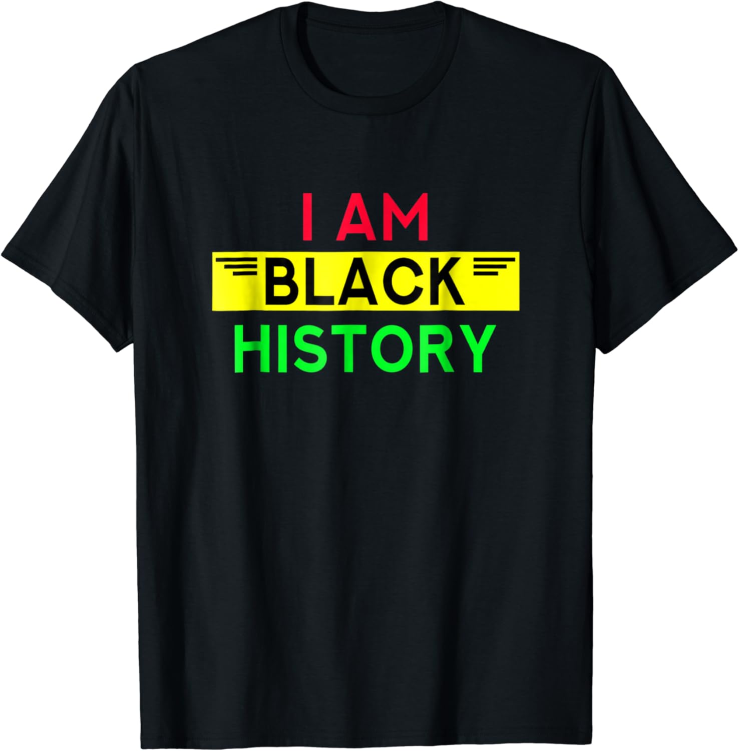 I Am Black History Shirt Clothing