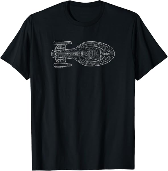 Star Trek: Voyager Schematic T-Shirt