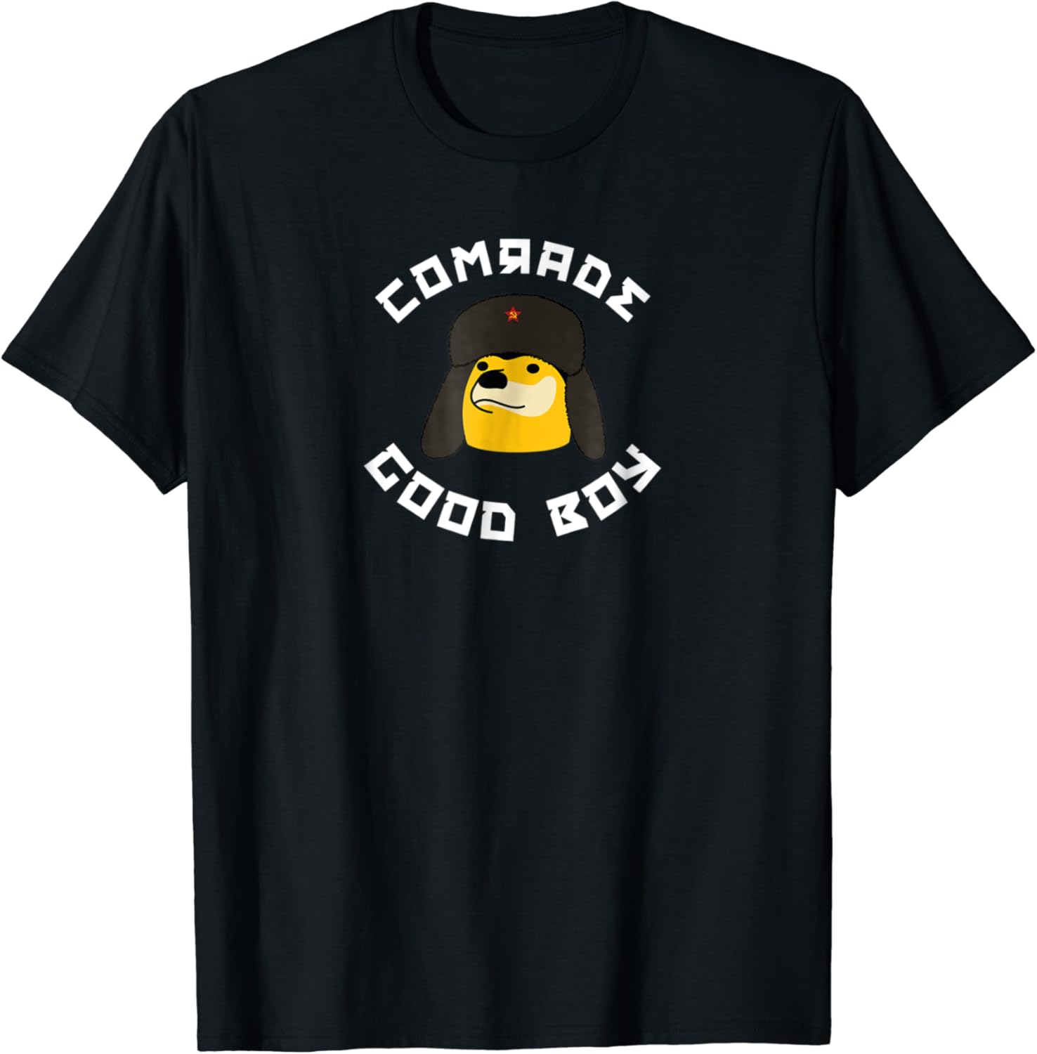 Amazon Com Comrade Good Boy Doge Meme T Shirt Clothing
