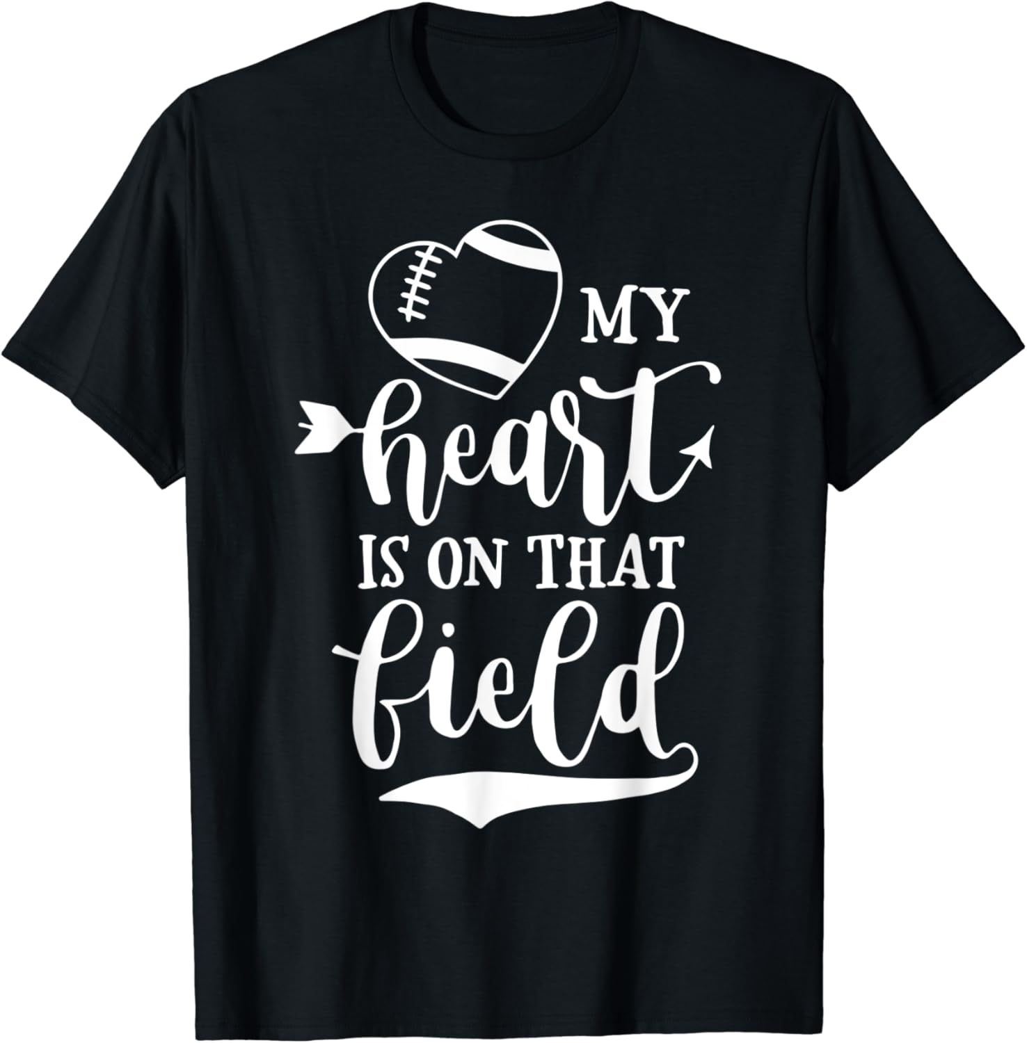 My heart is on the field football Clearance