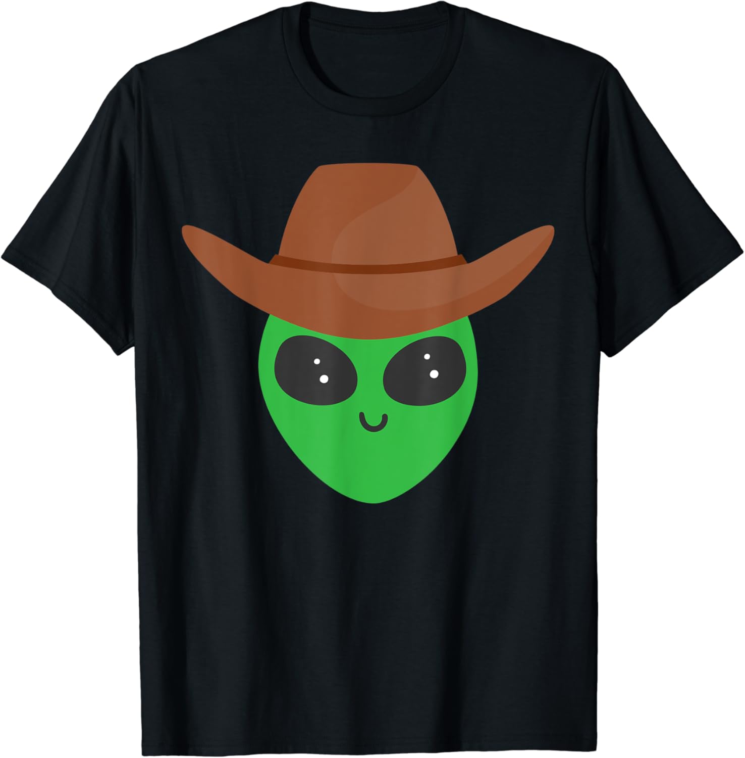 Amazon.com: Alien Cowboy Extraterrestrial Cowboy Funny Rodeo T-Shirt