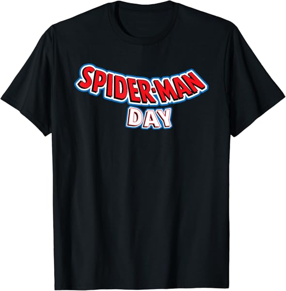 Marvel Spider-Man Day August 1 Official Logo T-Shirt