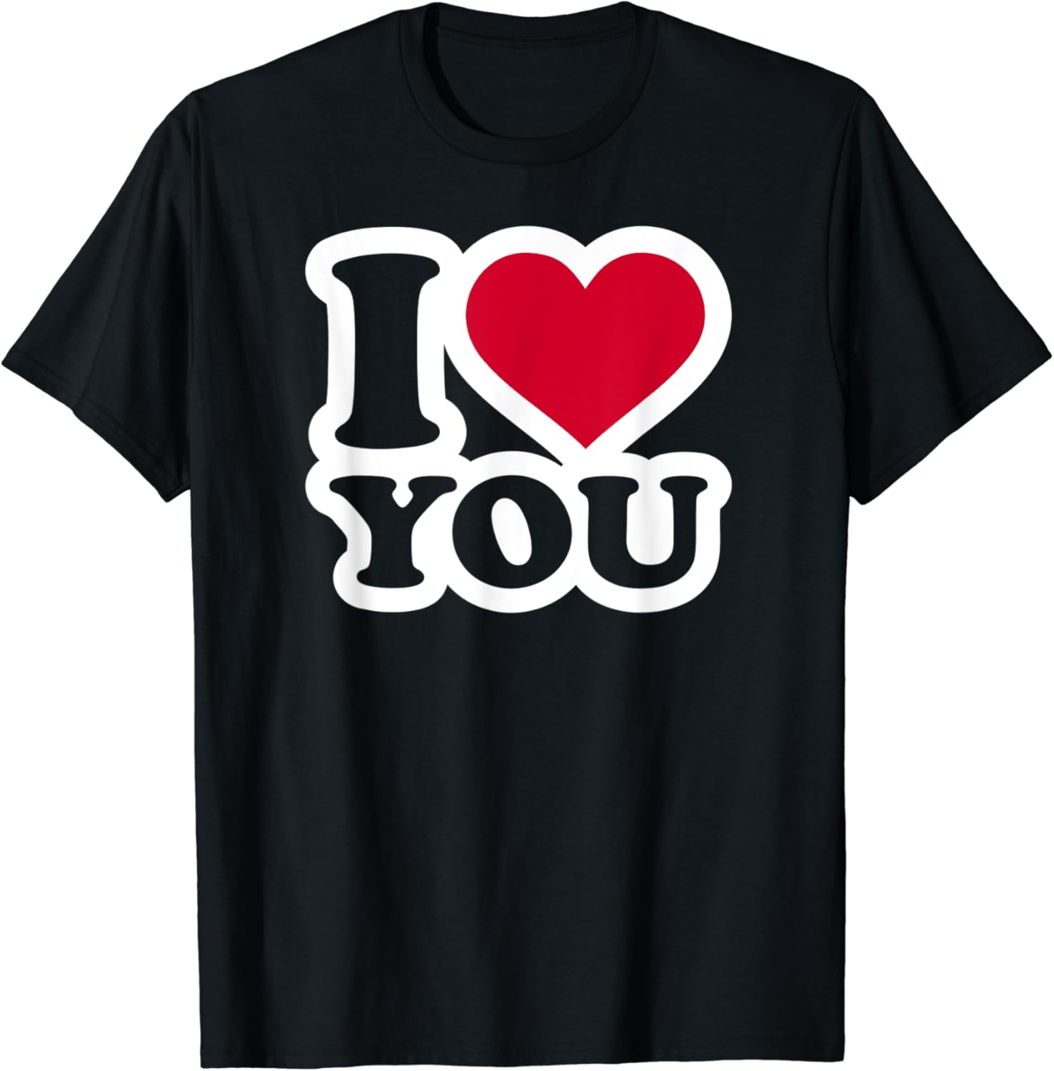 I love you t shirt Clearance