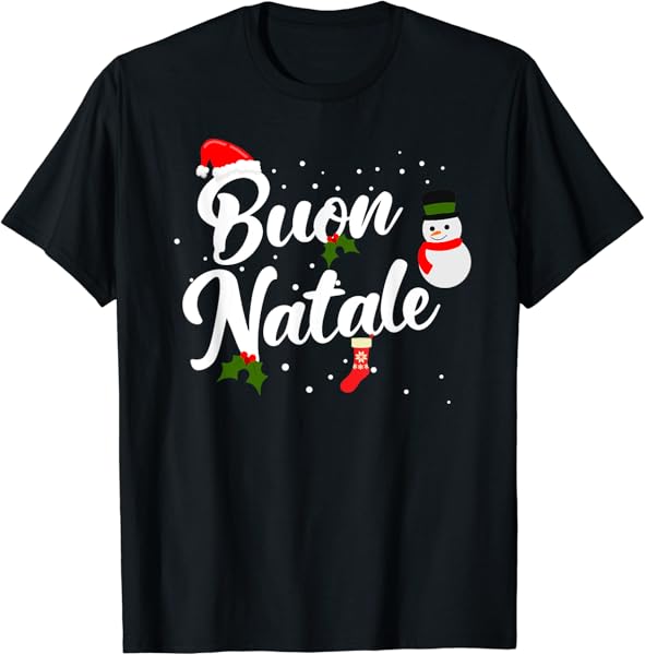 Buon Natale Italian Christmas T-Shirt