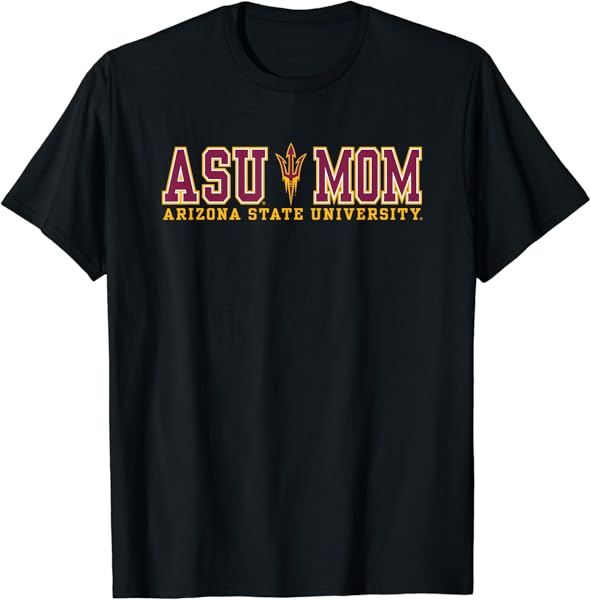 Arizona State Sun Devils Mom Bold ASU Officially Licensed T-Shirt