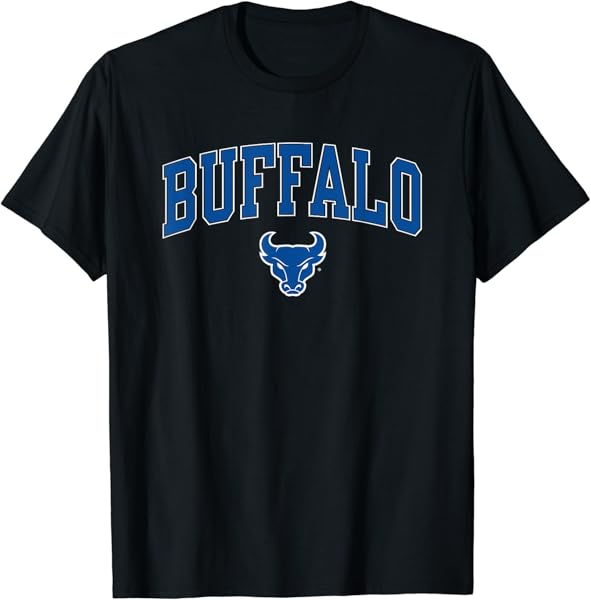 Buffalo Bulls Arch Over Officially Licensed T-Shirt