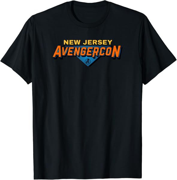 Marvel Ms. Marvel AvengerCon New Jersey 3D Logo T-Shirt