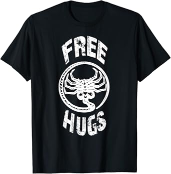 Free hugs alien shirt Clearance