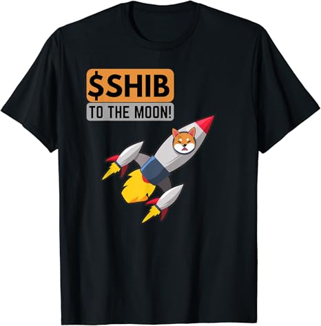 $SHIB ShibaToken ShibaCoin | Shiba Inu Cryptocurrency T-Shirt