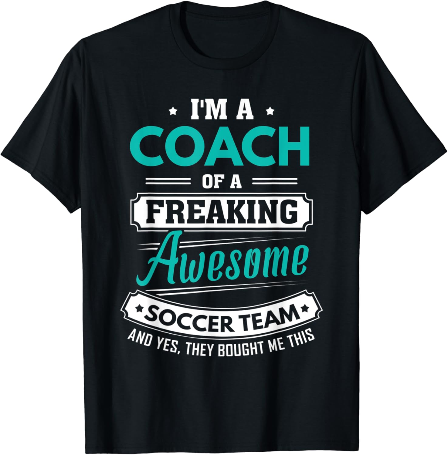 Soccer Coach Soccer Team Coach Gift T-Shirt : Amazon.co.uk: Fashion