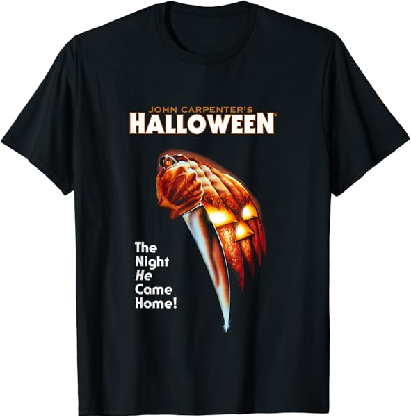 Halloween Pumpkin The Night He Came Home T-Shirt