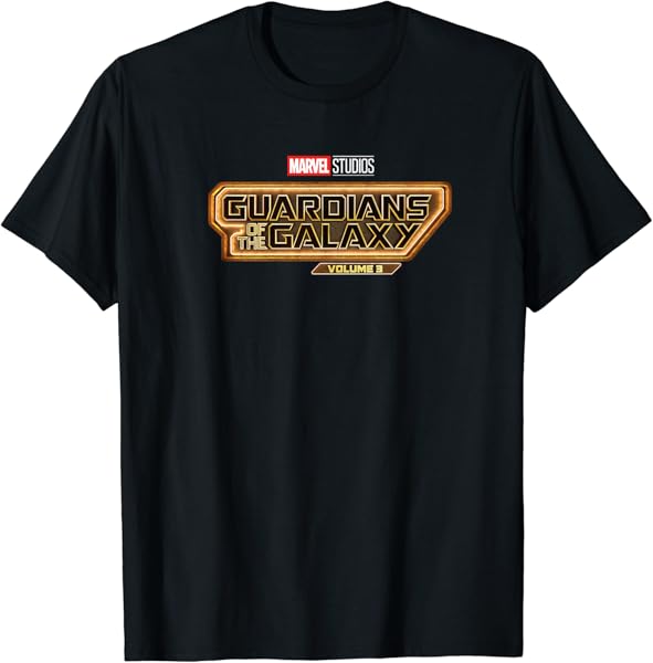 Marvel Guardians of the Galaxy Volume 3 Movie Logo Premium T-Shirt