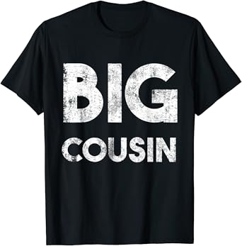 Big cousin toddler shirt Clearance