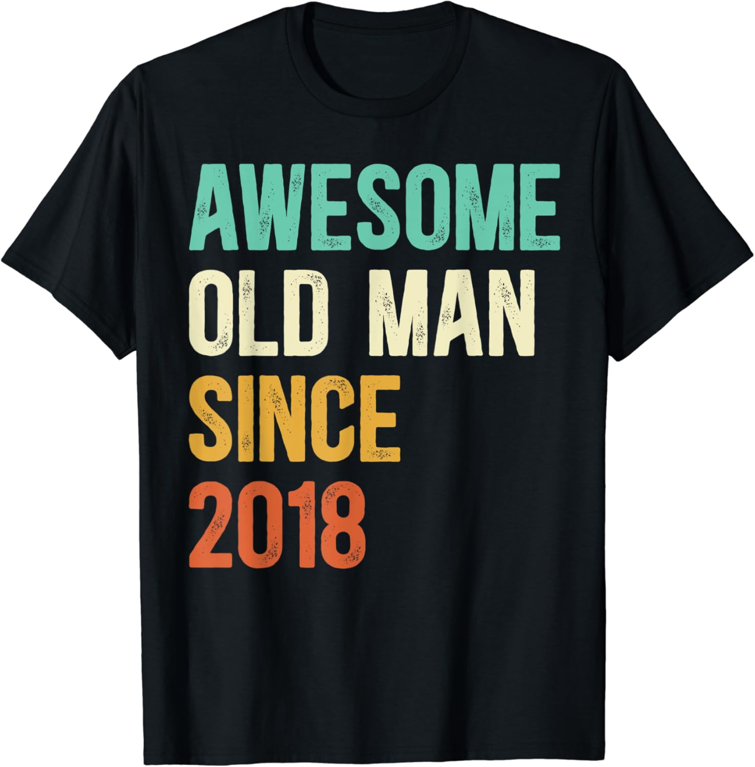 Awesome Old Man Since 2018