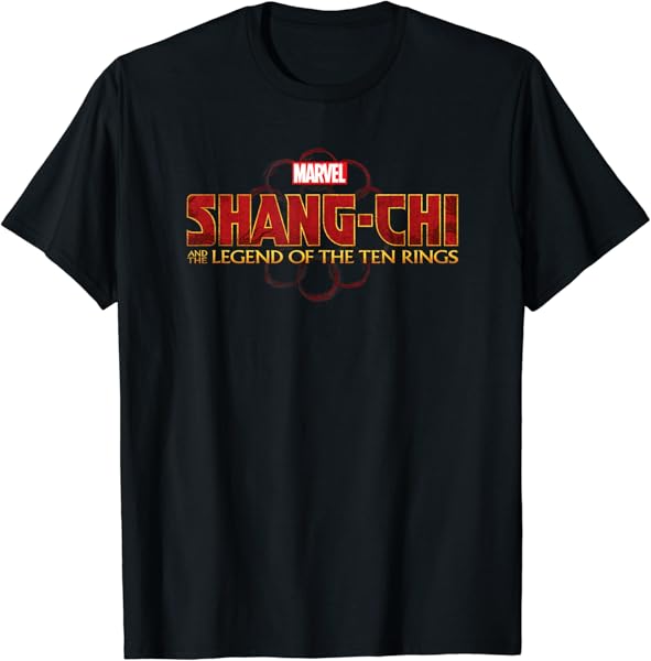 Marvel Shang Chi and the Legend of the Ten Rings Logo T-Shirt