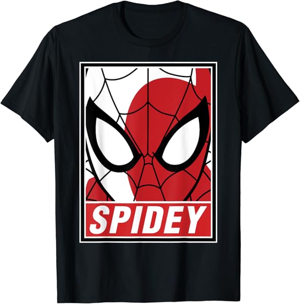 Marvel Spider-Man Classic Ornate Spidey Poster T-Shirt