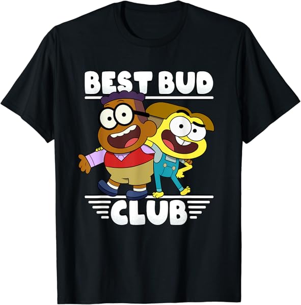 Disney Channel Big City Greens Cricket Remy Best Bud Club T-Shirt