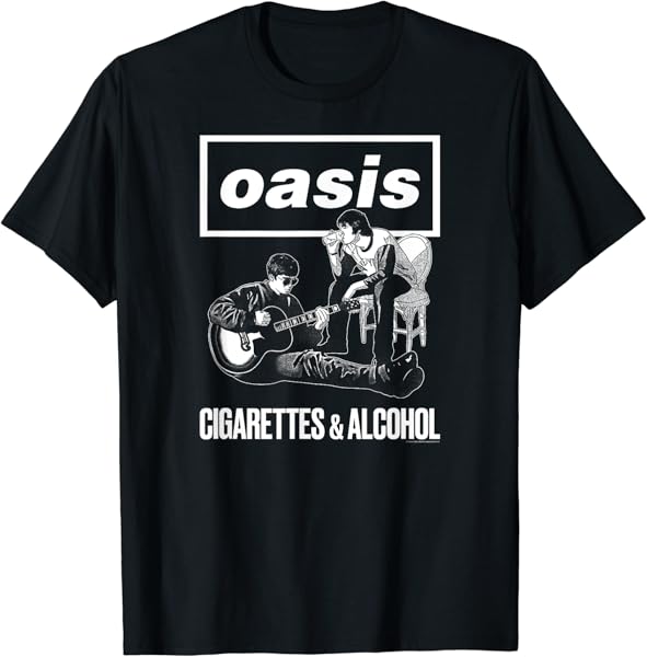 Oasis – Cigarettes And Alcohol T-Shirt