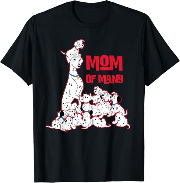 Disney 101 Dalmatians Perdita Mom of Many T-Shirt