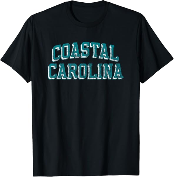 Coastal Carolina Chanticleers Retro Arch Logo T-Shirt