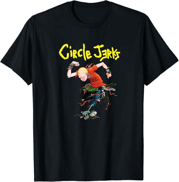 Circle Jerks - Skankman - Official Merchandise T-Shirt