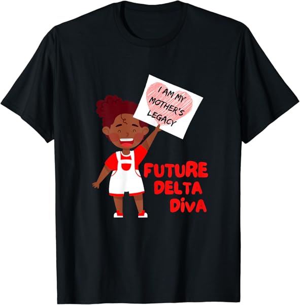 Future Delta Diva| Black Sorority 1913 T-Shirt